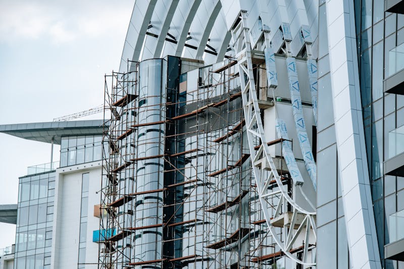 Échafaudage de façade professionnel